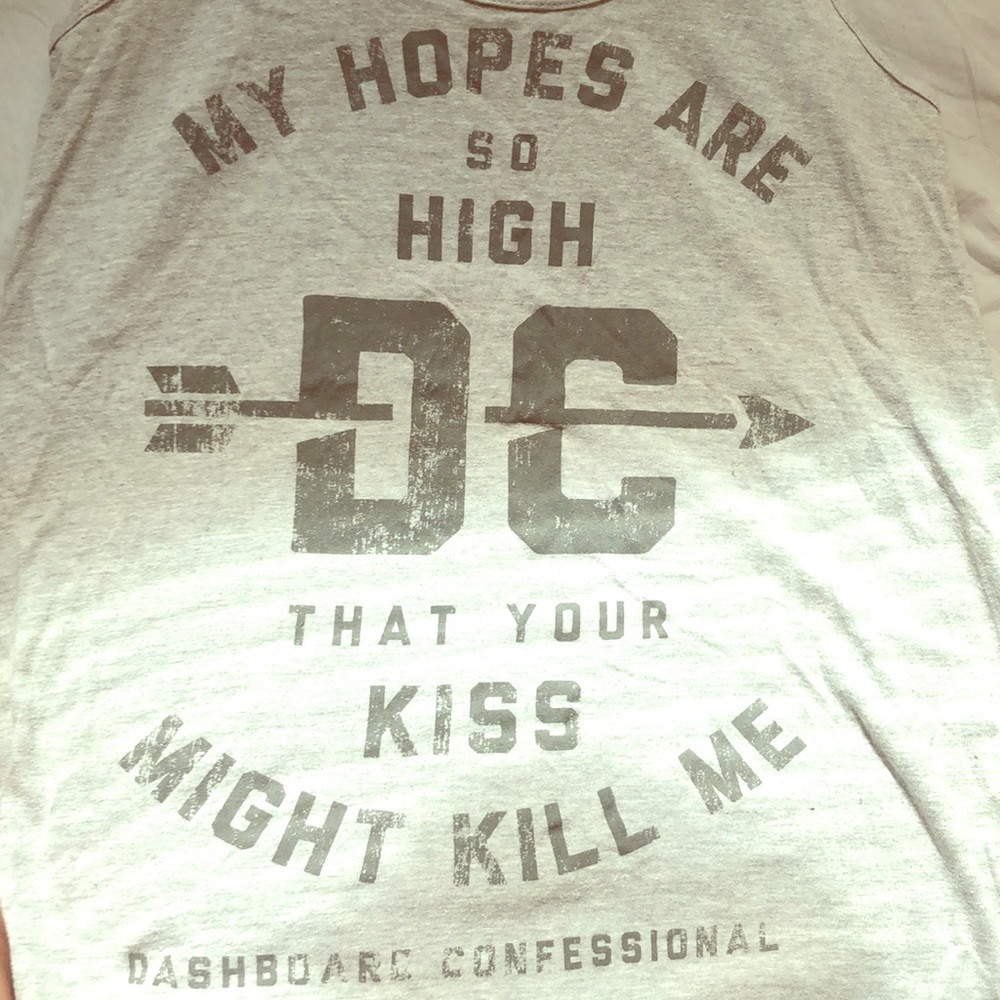 Get Emo! Dashboard Confessional Tank!